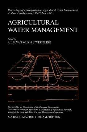 A. L. Van Wijk, Wesseling J. - Agricultural Water Management, Inbunden. Tillgänglighet: Lägg i varukorg