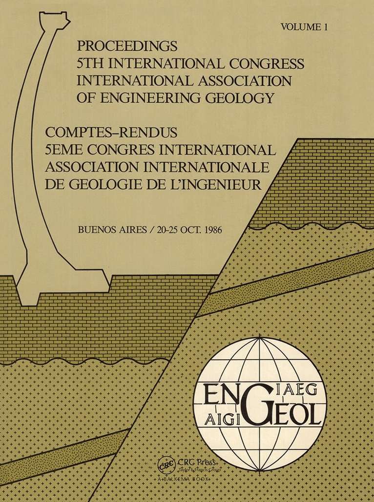 International Association of Engineering - Proc 5th Int Congress Int Assoc of Engineering Geology Argen, Inbunden