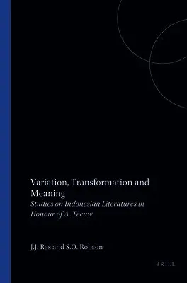 J.J. Ras - Variation, Transformation and Meaning, Häftad. Tillgänglighet: Lägg i varukorg