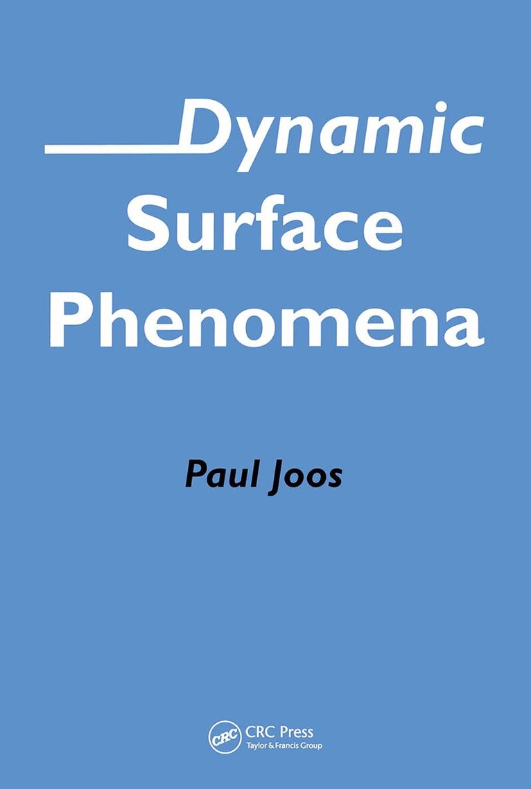 Paul Joos - Dynamic Surface Phenomena, Inbunden
