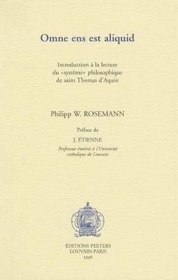 P.W. Rosemann - Omne ens est aliquid, Häftad