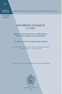 Peeters Publishers - Anthropo-logiques 6 (1995), Häftad