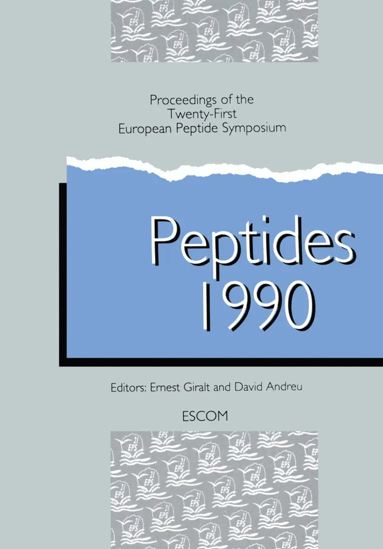 E. Giralt, D. Andreu - Peptides 1990, Inbunden. Tillgänglighet: Lägg i varukorg