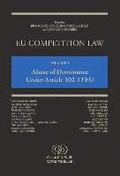 EU Competition Law Volume V: Abuse of Dominance Under Article 102 TFEU