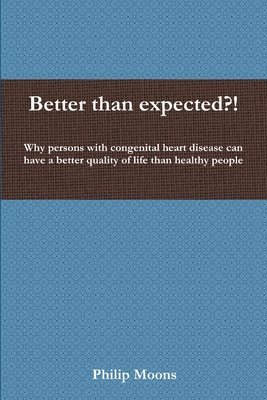 Philip Moons - Quality of life in adults with congenital heart disease, Häftad