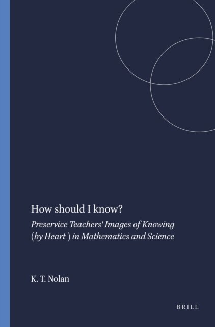 Kathleen T. Nolan - How should I know?, E-bok