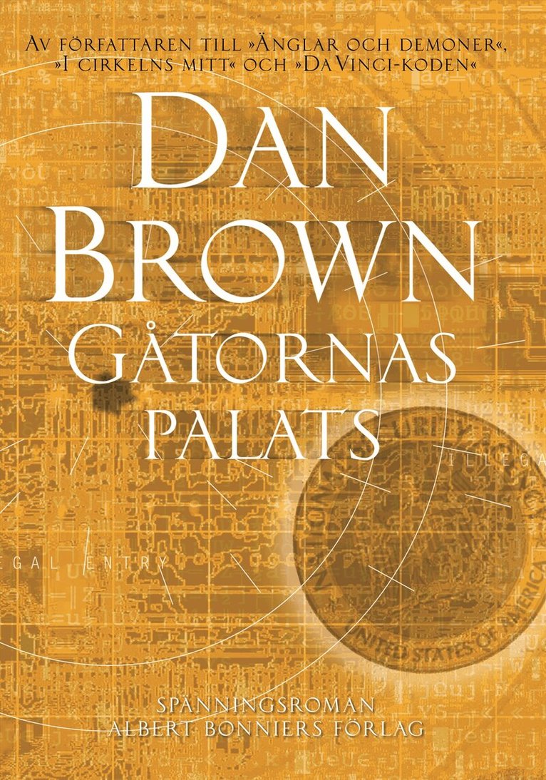 Dan Brown - Gåtornas palats, Inbunden