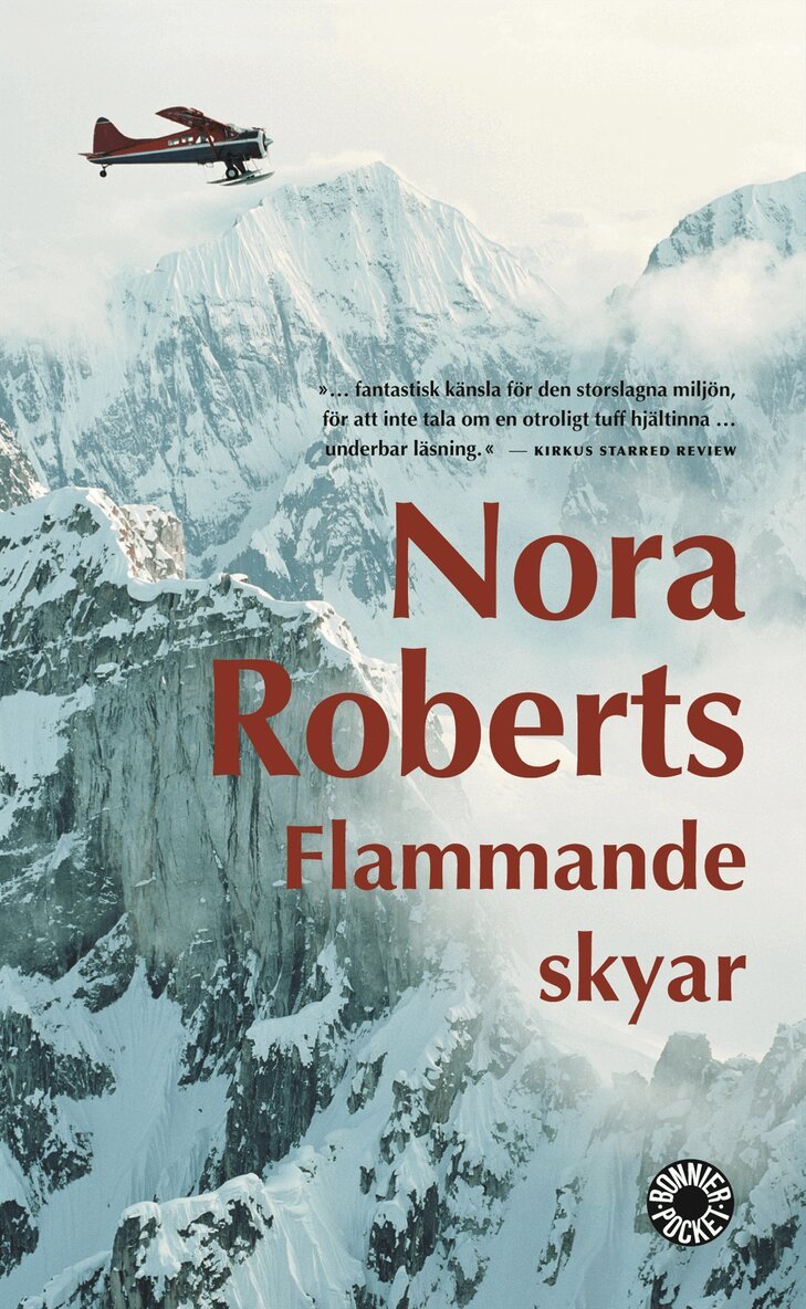 Nora Roberts - Flammande skyar, Pocket