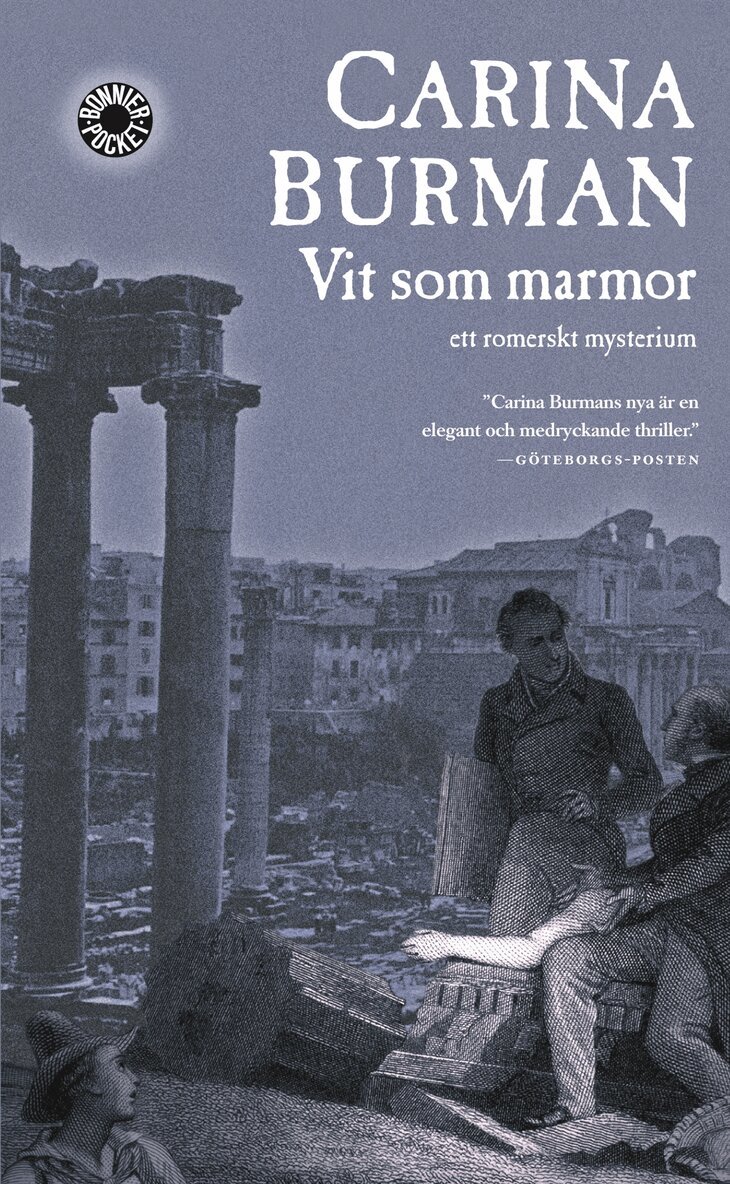 Carina Burman - Vit som marmor : ett romerskt mysterium, Pocket