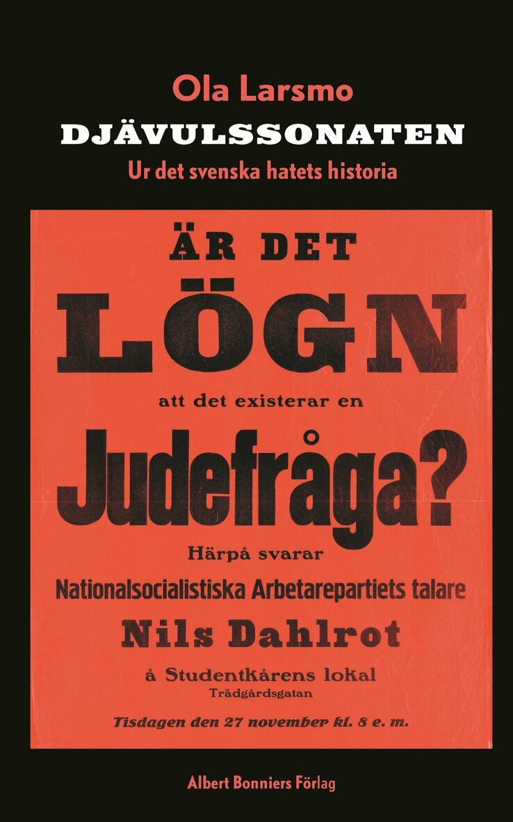 Ola Larsmo - Djävulssonaten, Inbunden