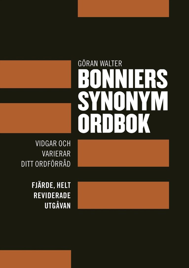 Göran Walter - Bonniers synonymordbok, Inbunden