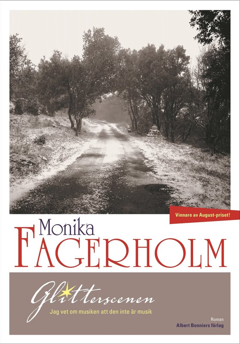 Monika Fagerholm - Glitterscenen, Inbunden