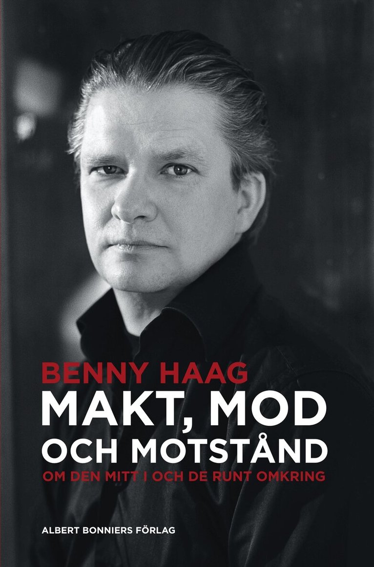 Benny Haag - Makt, mod och motstånd : om den mitt i och de runt omkring, Inbunden
