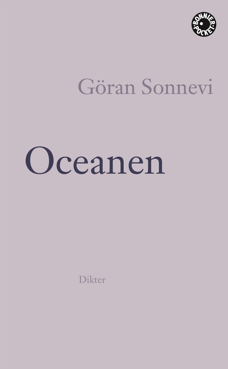 Göran Sonnevi - Oceanen, Pocket