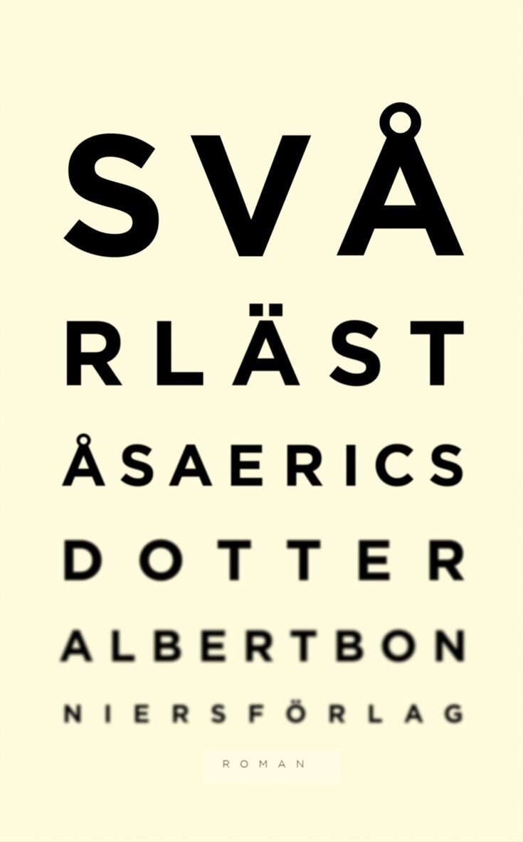 Åsa Ericsdotter - Svårläst, Inbunden