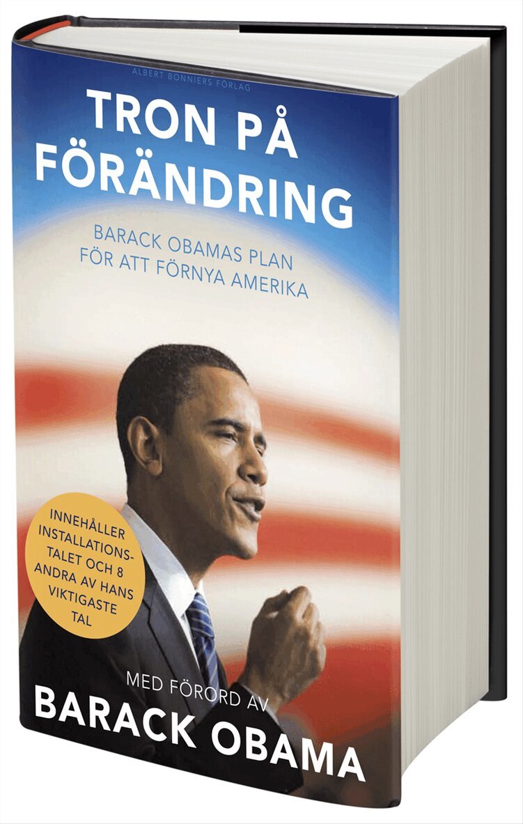 Barack Obama - Tron på förändring, Inbunden