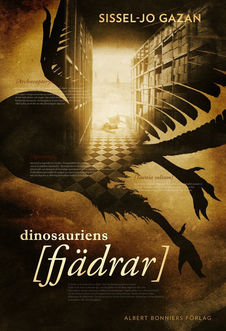 Sissel-Jo Gazan - Dinosauriens fjädrar, Inbunden
