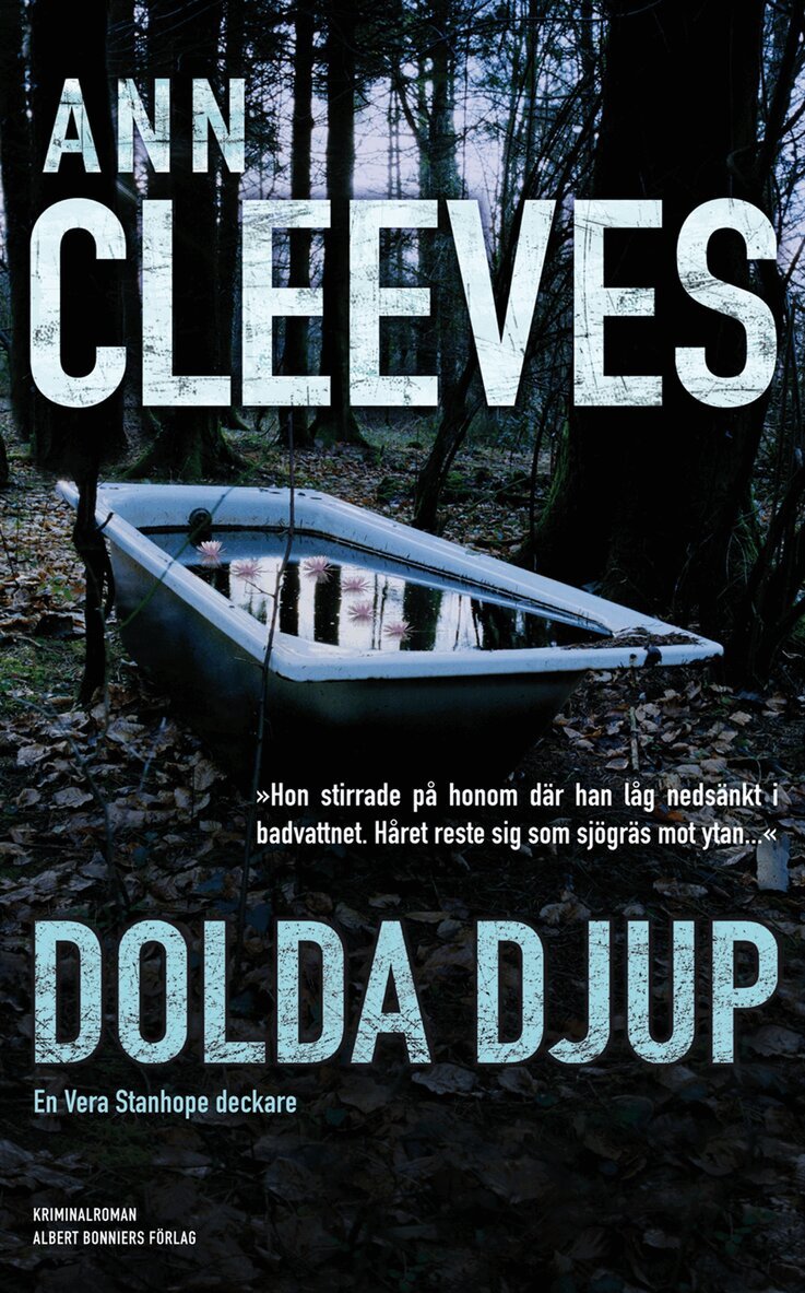Ann Cleeves - Dolda djup, Inbunden
