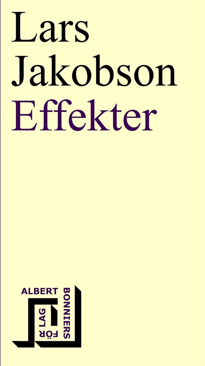 Lars Jakobson - Effekter, Inbunden