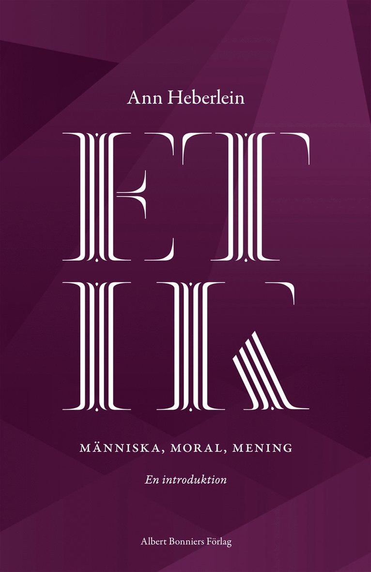 Ann Heberlein - Etik : människa, moral, mening : en introduktion, E-bok