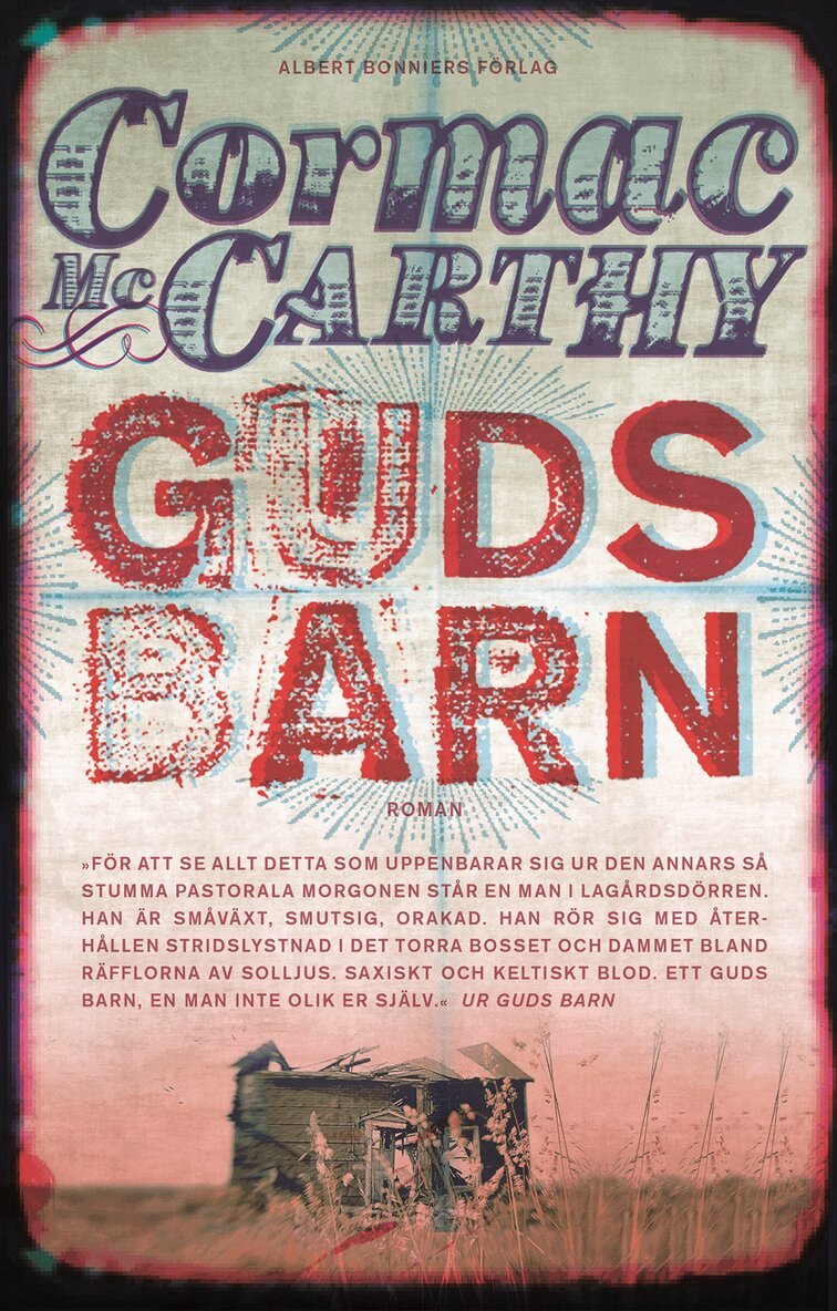 Cormac McCarthy - Guds barn, Inbunden