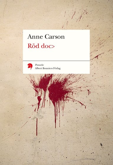 Anne Carson - Röd doc>, Häftad