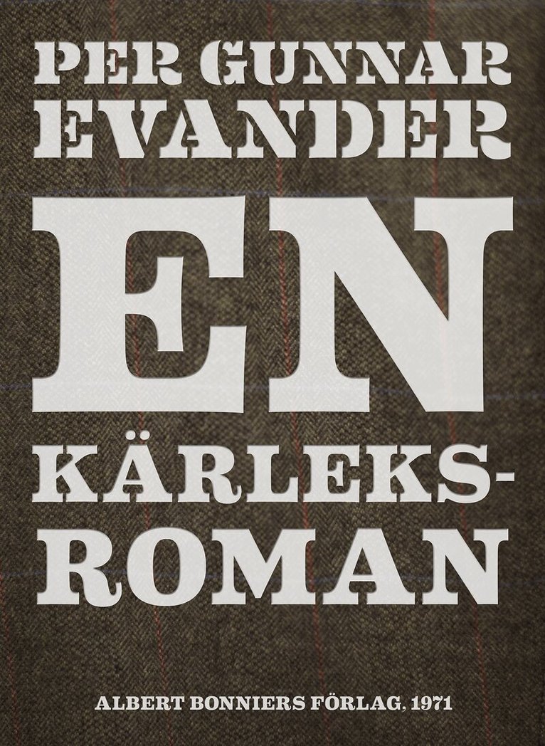 Per Gunnar Evander - En kärleksroman, E-bok