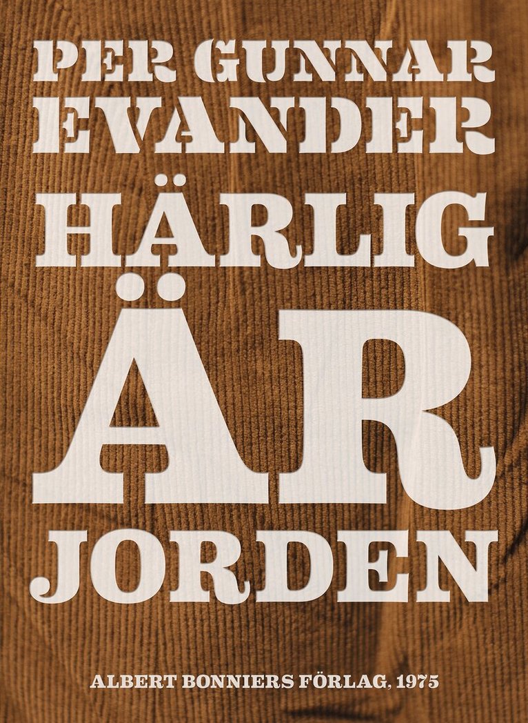 Per Gunnar Evander - Härlig är jorden, E-bok