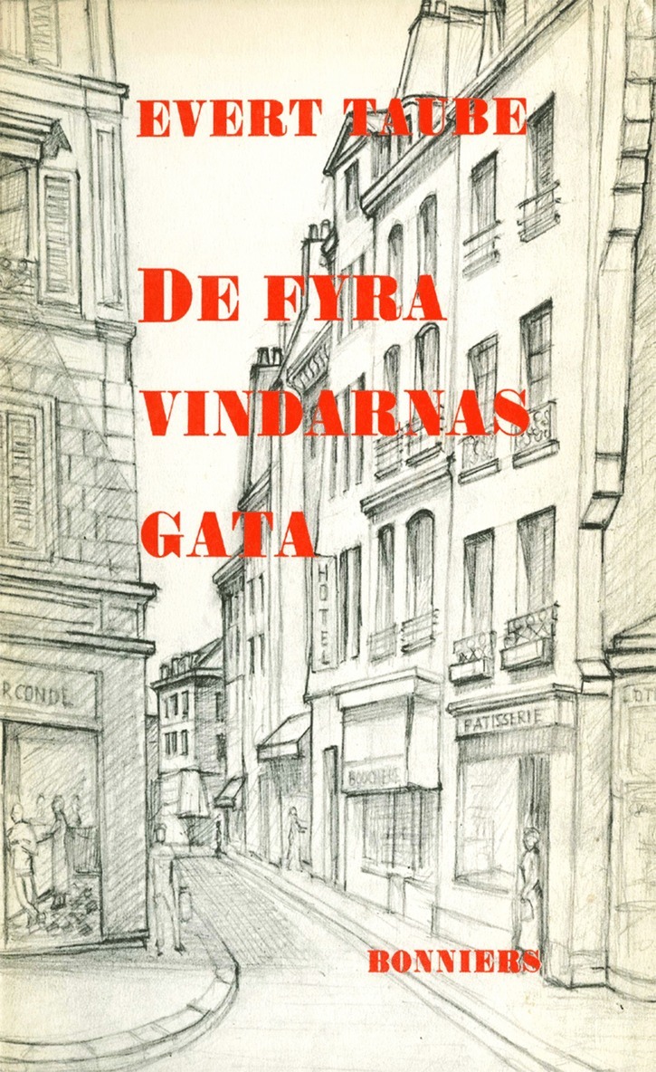 Evert Taube - De fyra vindarnas gata, E-bok