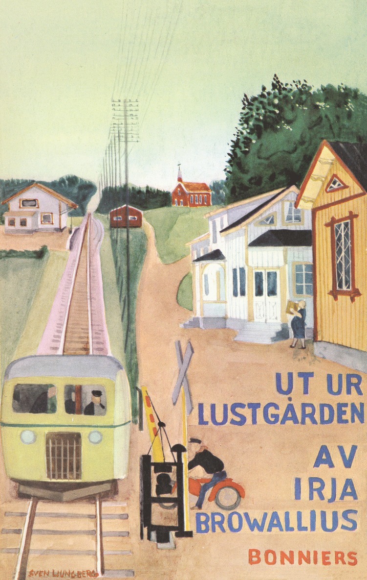 Irja Browallius - Ut ur lustgården, E-bok