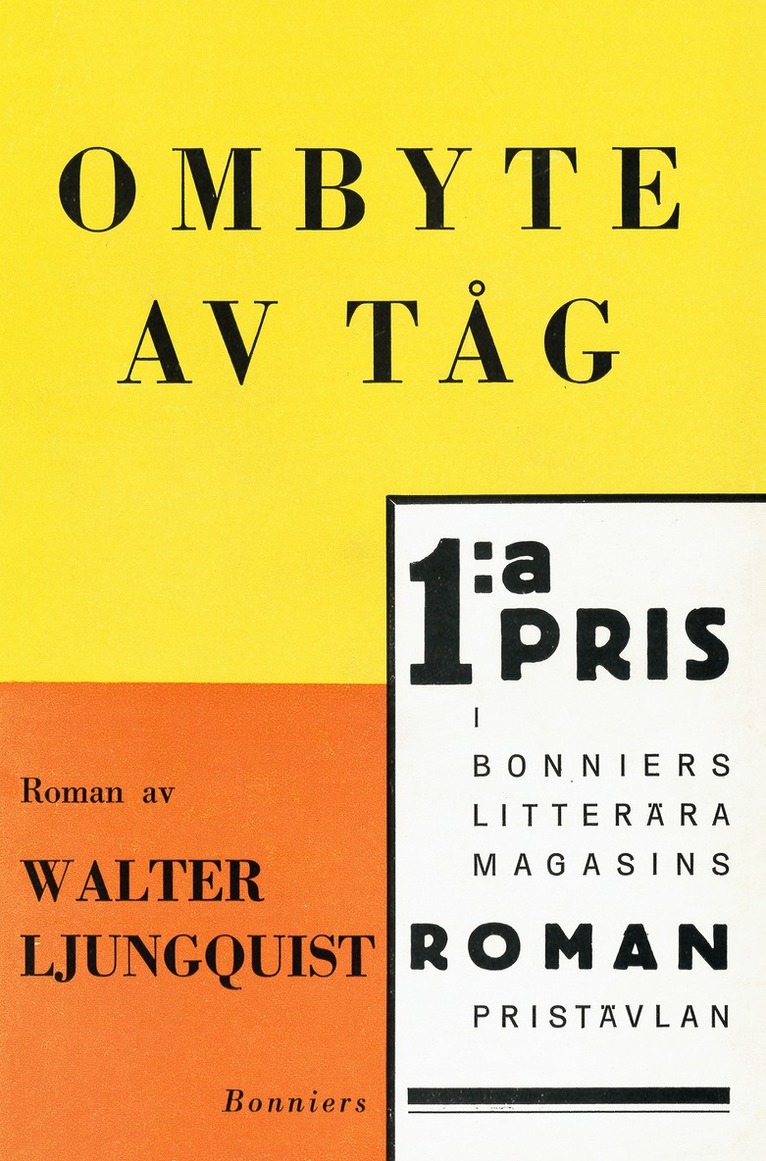 Walter Ljungquist - Ombyte av tåg, E-bok