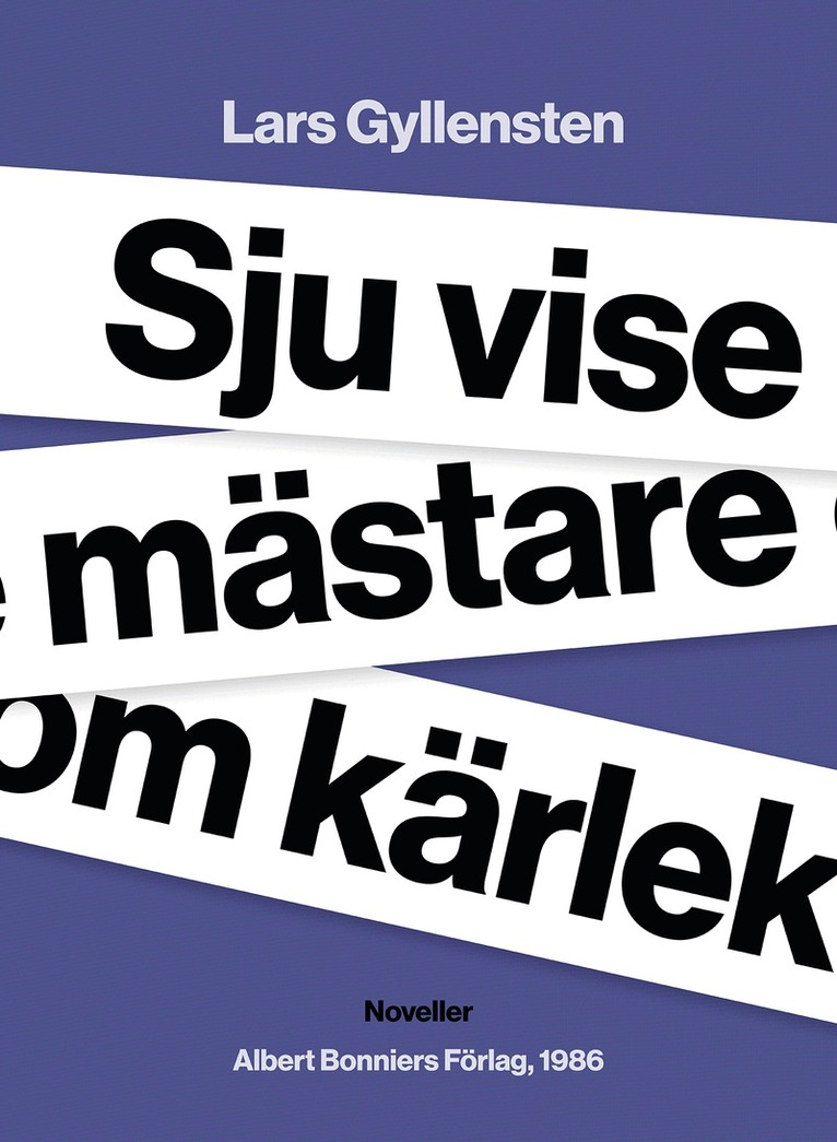 Lars Gyllensten - Sju vise mästare om kärlek : noveller, E-bok