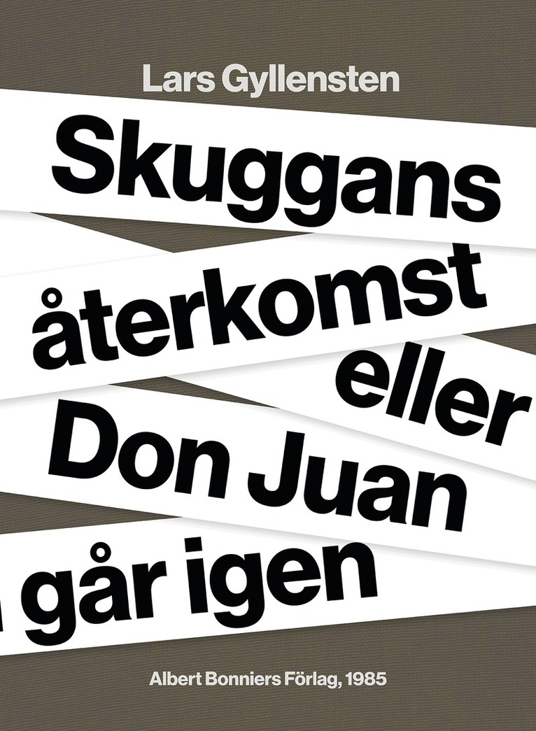 Lars Gyllensten - Skuggans återkomst eller Don Juan går igen, E-bok