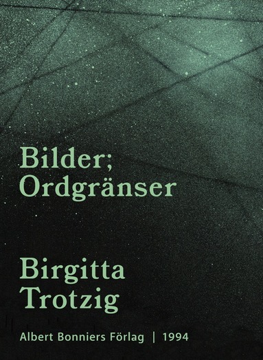 Birgitta Trotzig - Bilder ; Ordgränser, E-bok