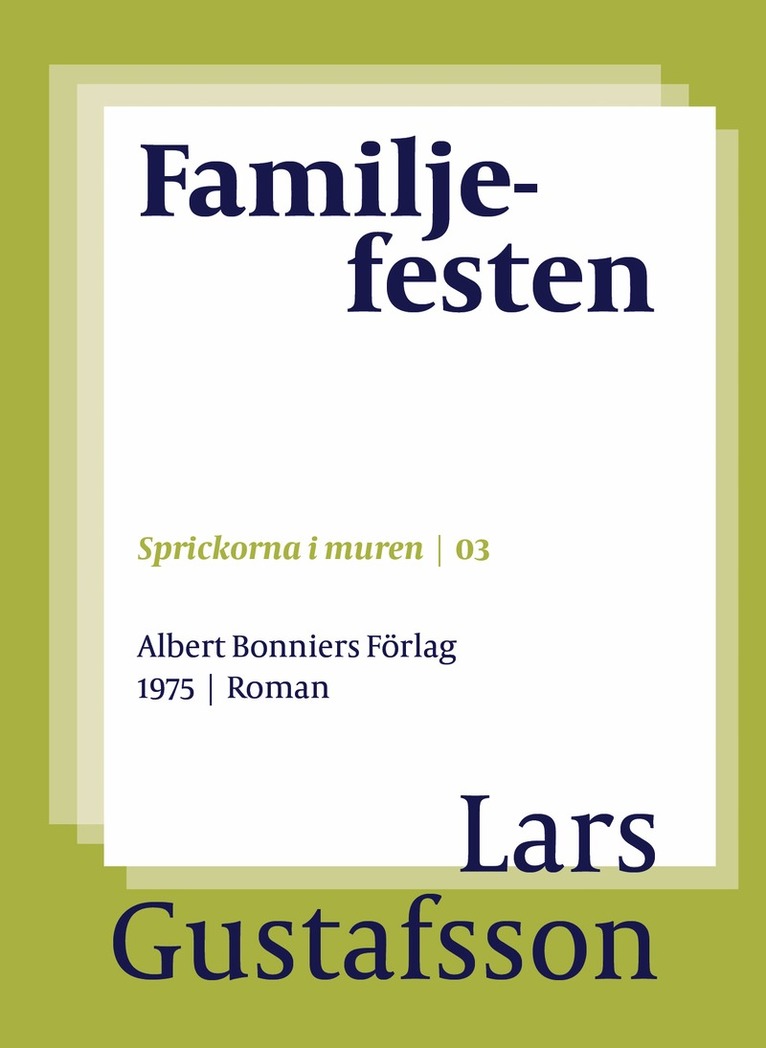 Lars Gustafsson - Familjefesten, E-bok