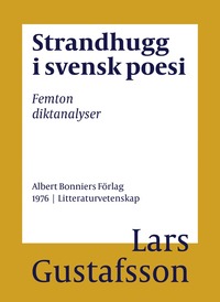 e-Bok Strandhugg i svensk poesi  femton diktanalyser <br />                        E bok