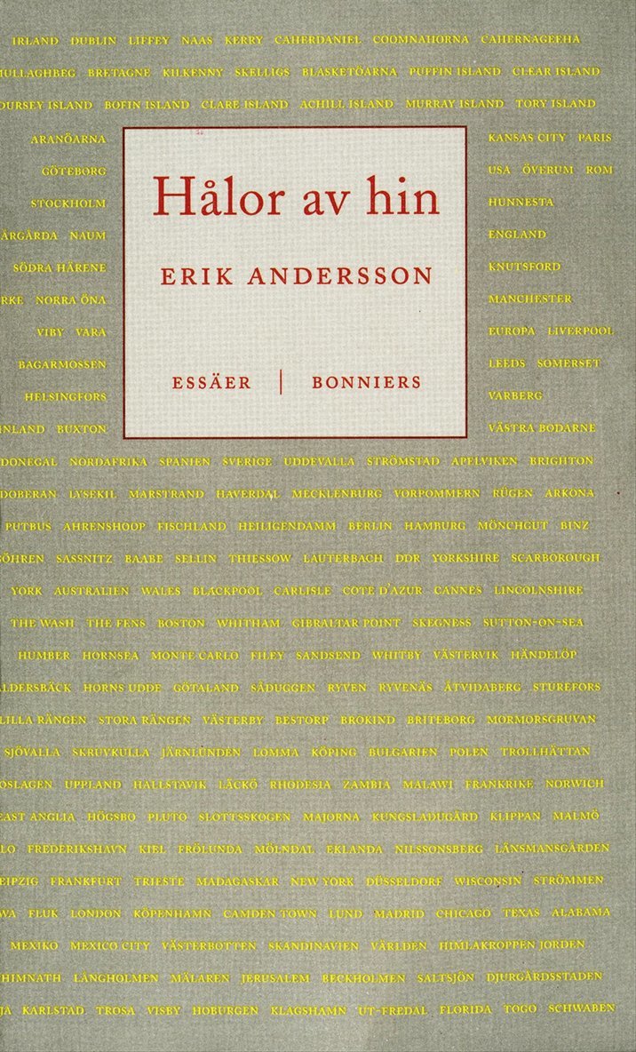 Erik Andersson - Hålor av hin, E-bok
