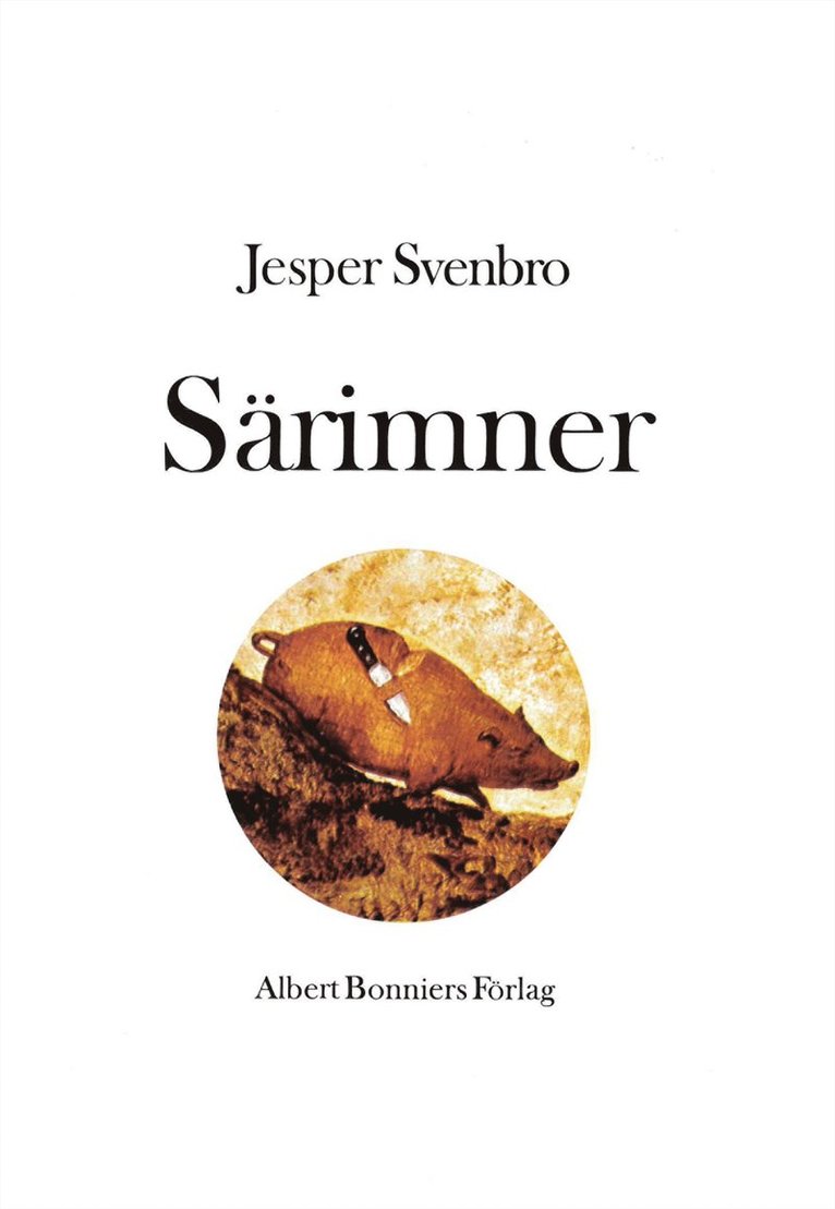 Jesper Svenbro - Särimner : dikter, E-bok