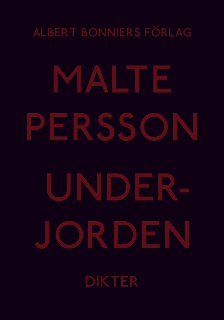 Malte Persson - Underjorden, E-bok