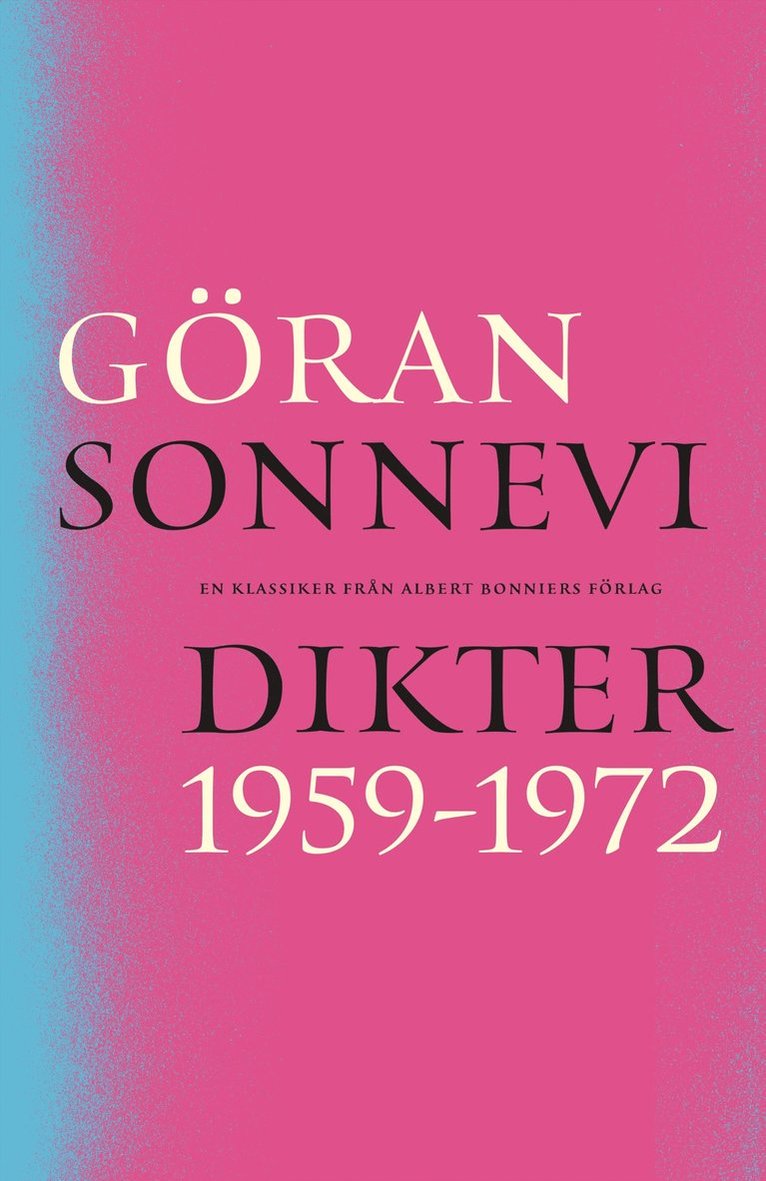 Göran Sonnevi - Dikter 1959-1972, E-bok