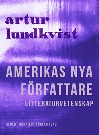 e-Bok Amerikas nya författare <br />                        E bok