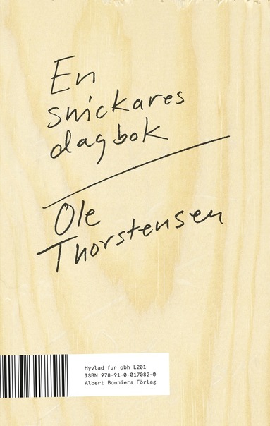 Ole Thorstensen En snickares dagbok