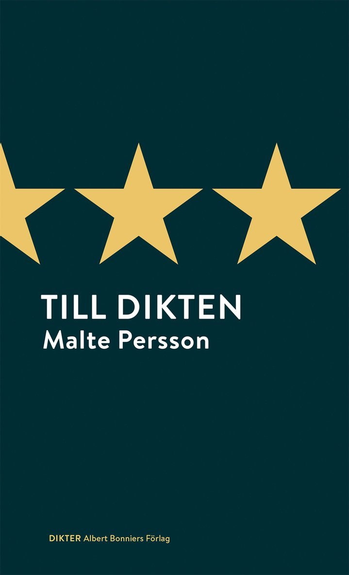 Malte Persson - Till dikten, E-bok