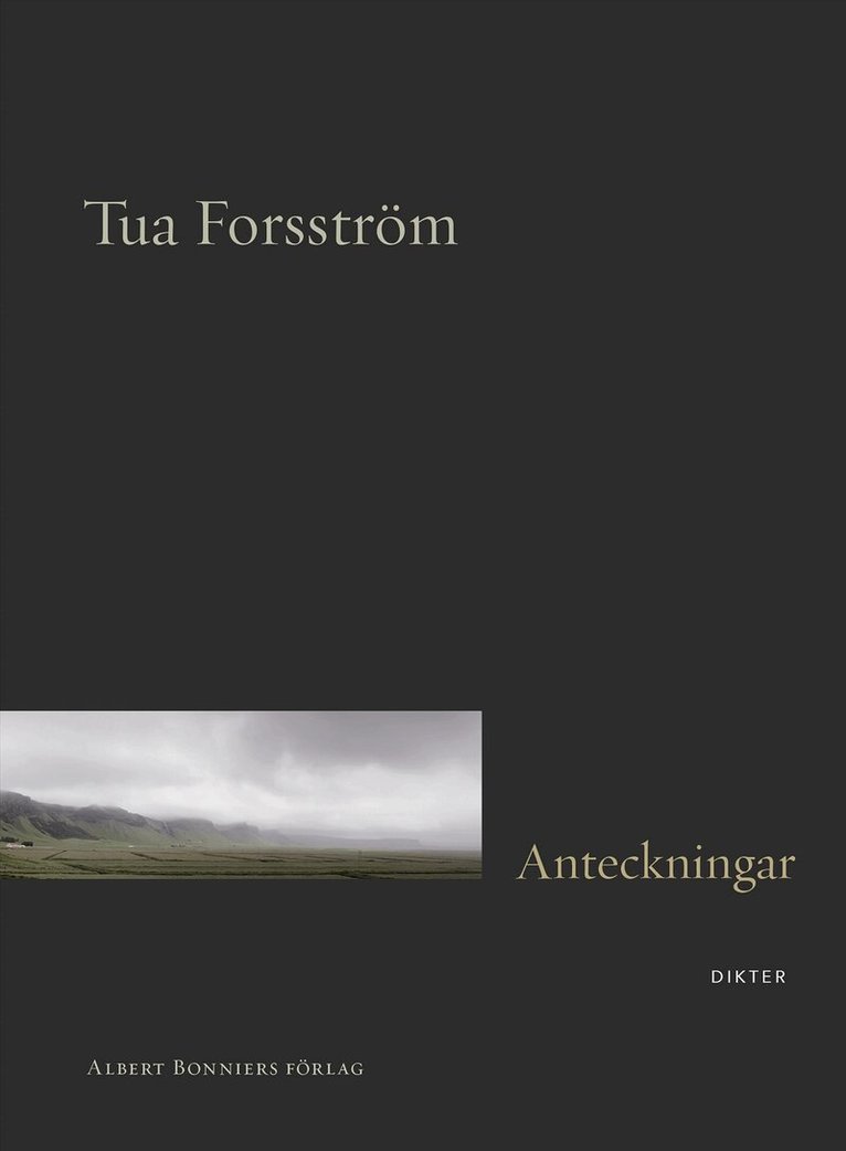 Tua Forsström - Anteckningar, Inbunden