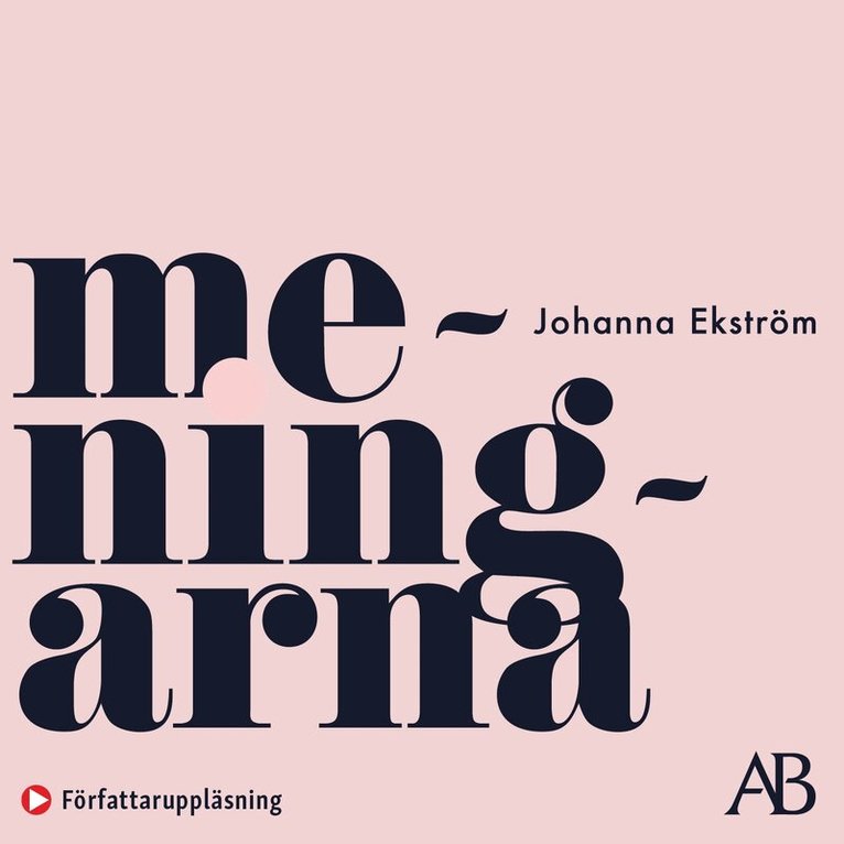 Johanna Ekström - Meningarna, Ljudbok