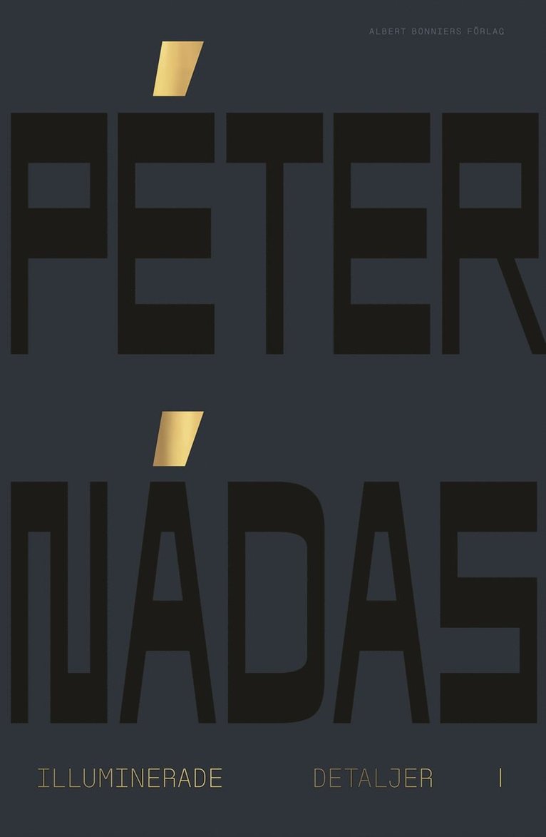Peter Nádas - Illuminerade detaljer 1 : minnesblad ur ett författarliv, E-bok