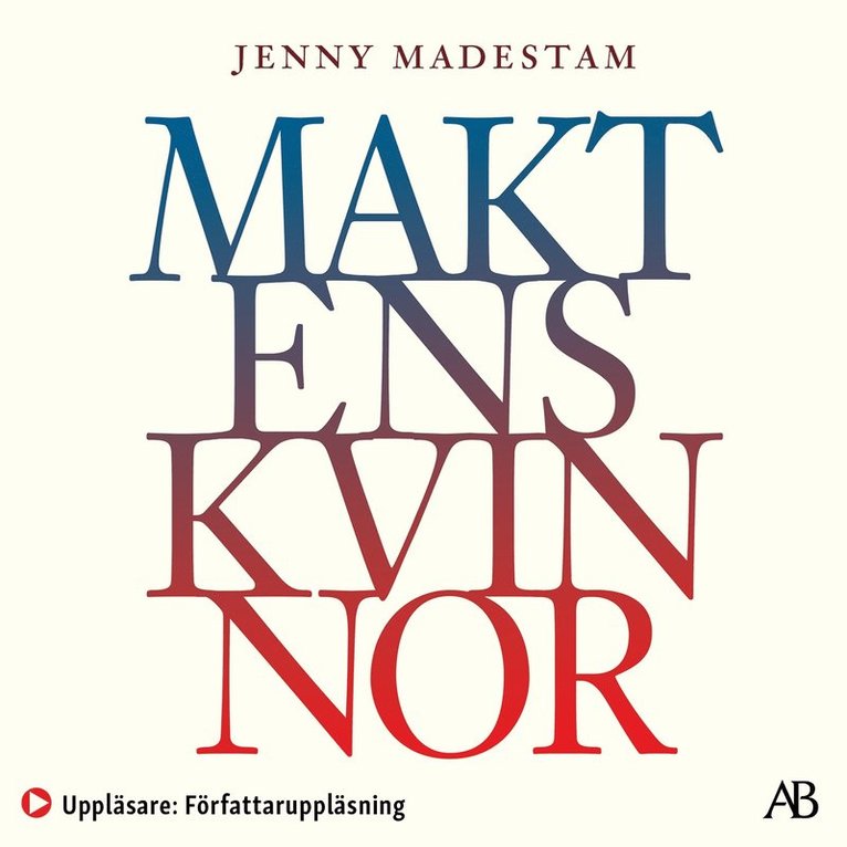 Jenny Madestam - Maktens kvinnor, Ljudbok