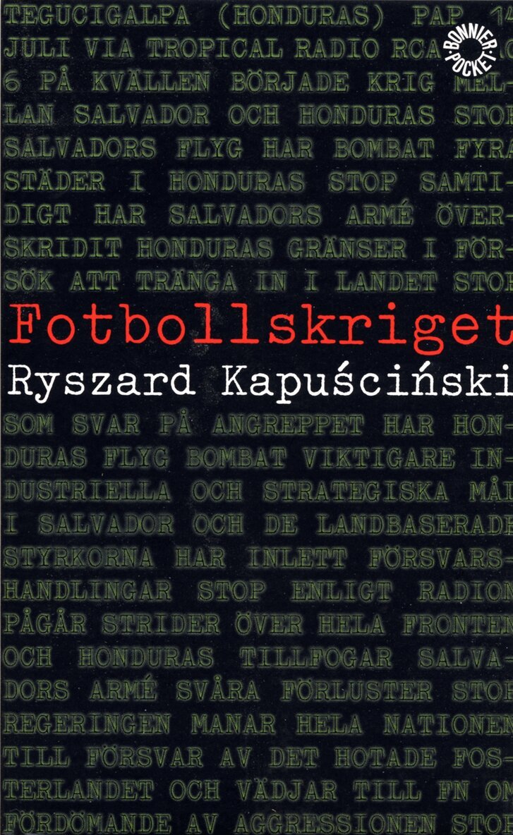 Ryszard Kapuscinski - Fotbollskriget, Pocket