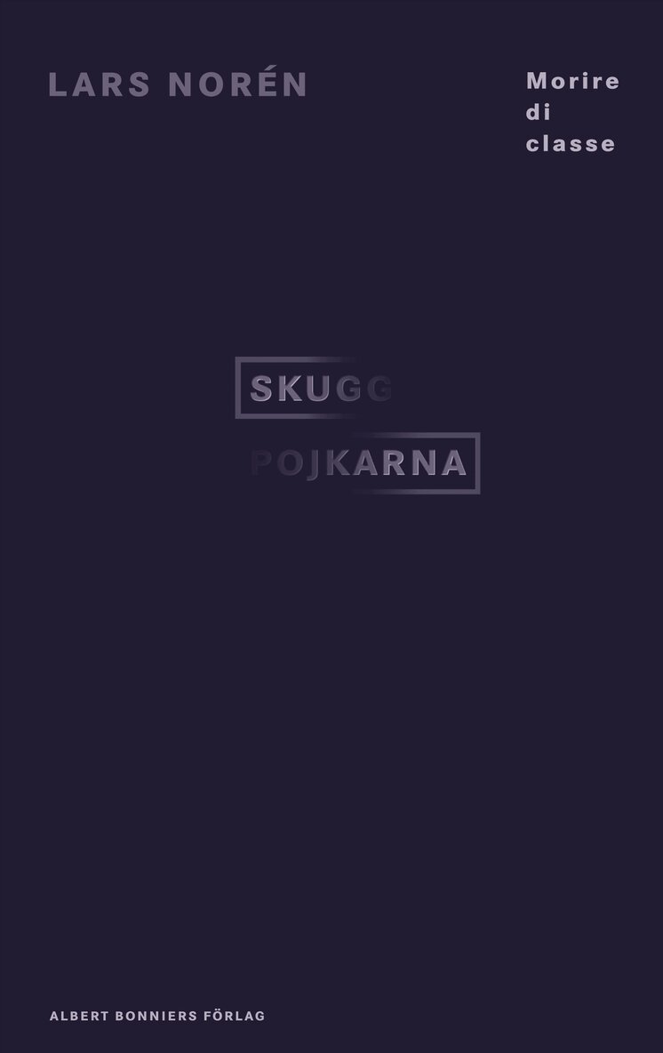 Lars Norén - Skuggpojkarna, Inbunden