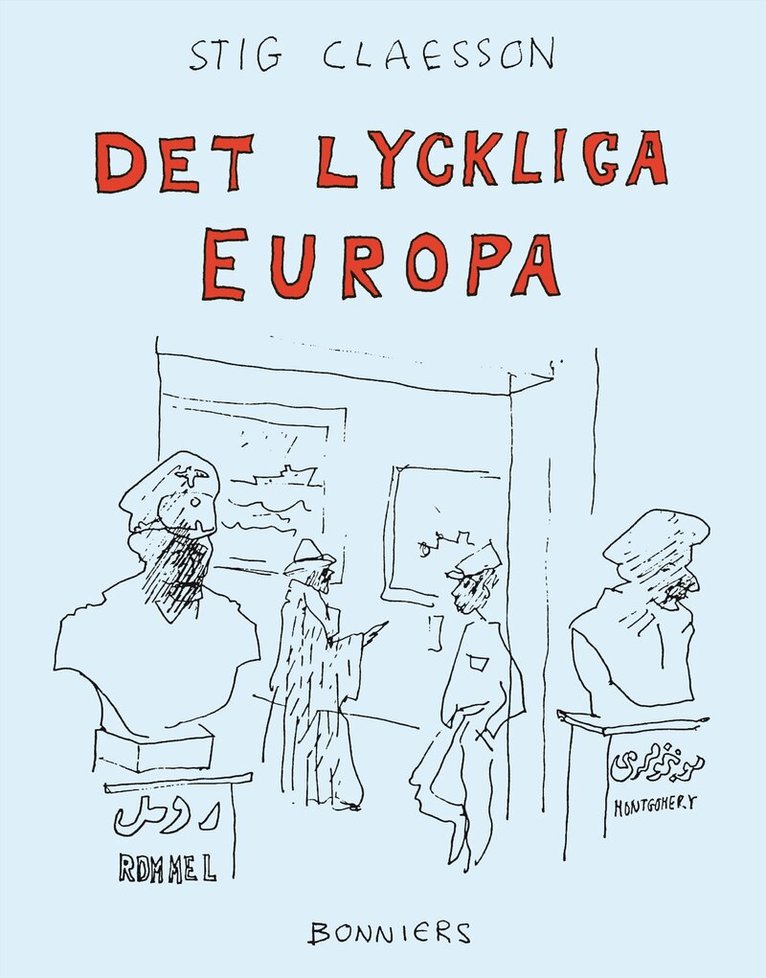 Stig Claesson - Det lyckliga Europa, Kartonnage
